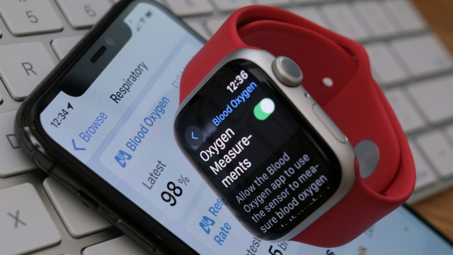 Eine Apple Watch 9