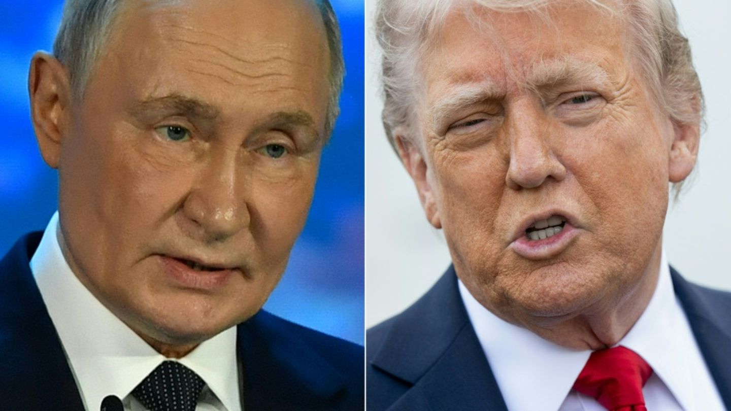 Wladimir Putin (links) und Donald Trump