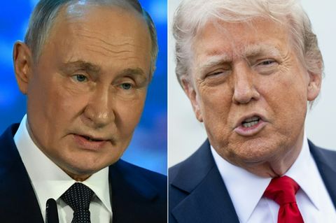 Wladimir Putin (links) und Donald Trump