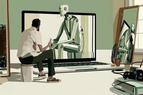 Künstliche Intelligenz wie ChatGPT kann Bilder wie dieses hier erstellen – aber am Ende bleibt sie ein Algorithmus