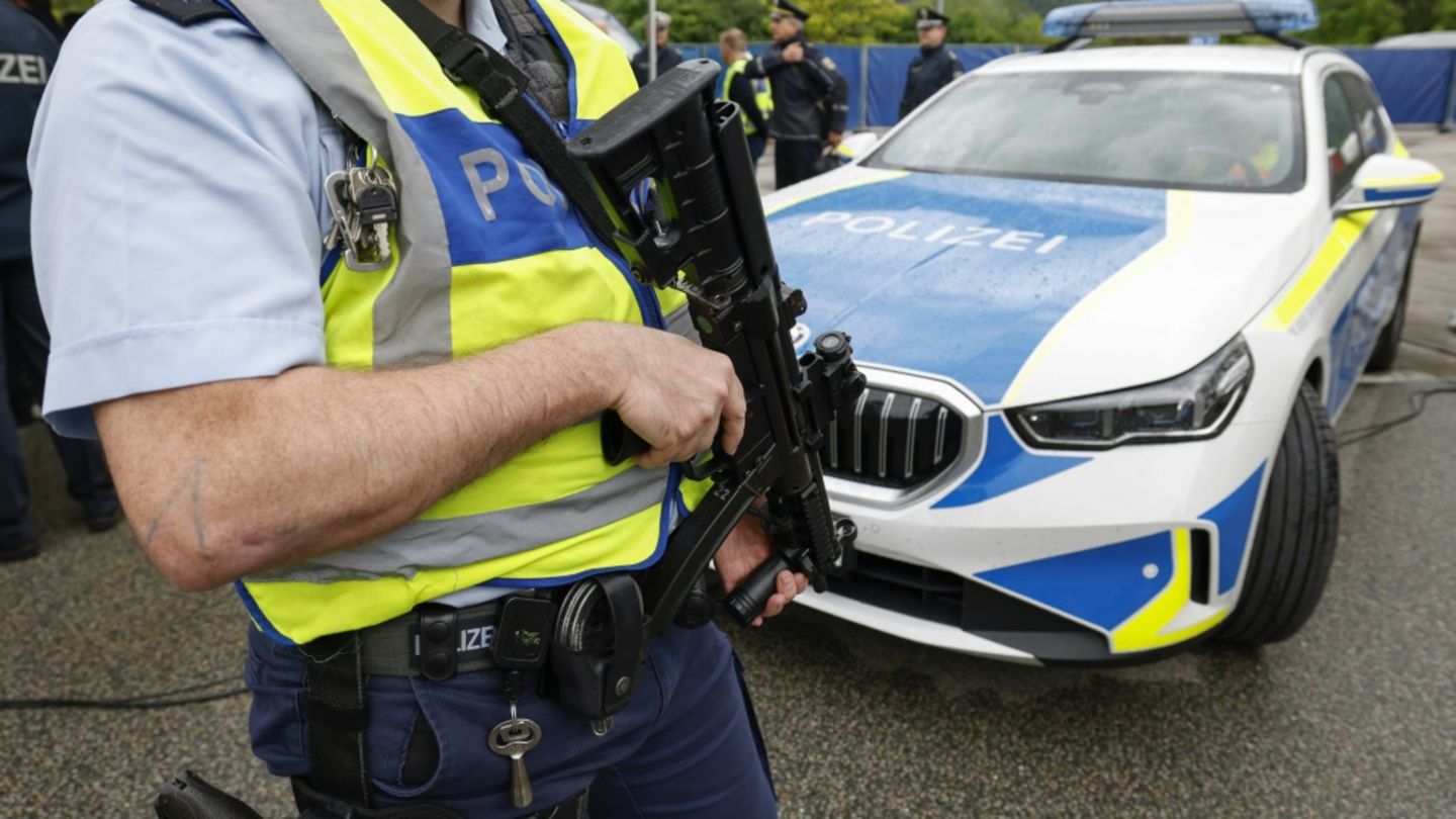 Bundespolizist an Grenze in bayerischem Kiefersfelden