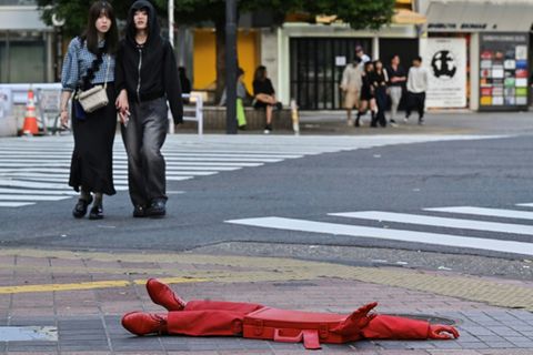 Straßenkunst zum Nachdenken