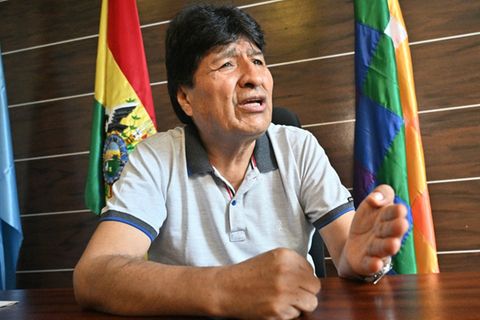 Boliviens Ex-Präsident Evo Morales