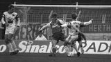 DFB-Pokal-Achtelfinale 1992: Bayer 04 Leverkusen gegen Hertha BSC Berlin