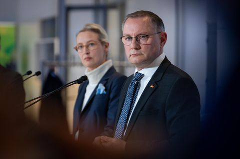 AfD-Chefs Alice Weidel und Tino Chrupalla