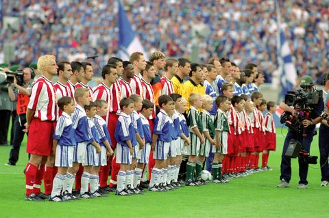 Vier Jahre später stand mit Union Berlin der nächste Drittligist im Pokalfinale. Die Hauptstädtler trafen auf den Erstligisten FC Schalke 04