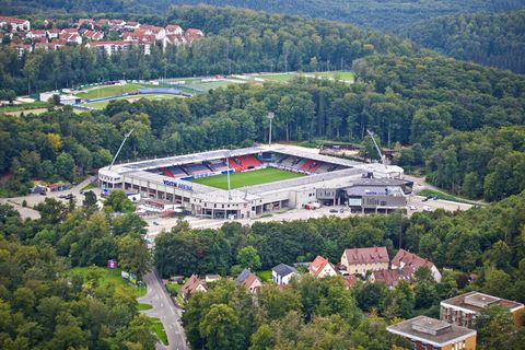 Relegation Heidenheim Elversberg Stadion Heidenheim