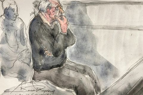 Angeklagter Le Scouarnec vor Gericht