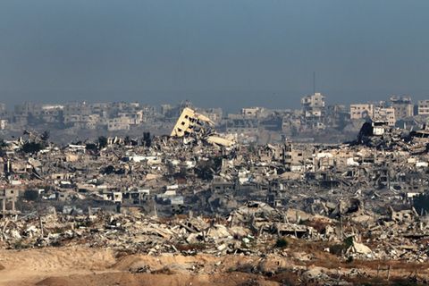 Verwüstung im Gazastreifen