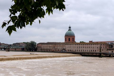 Hochwasser in Toulouse