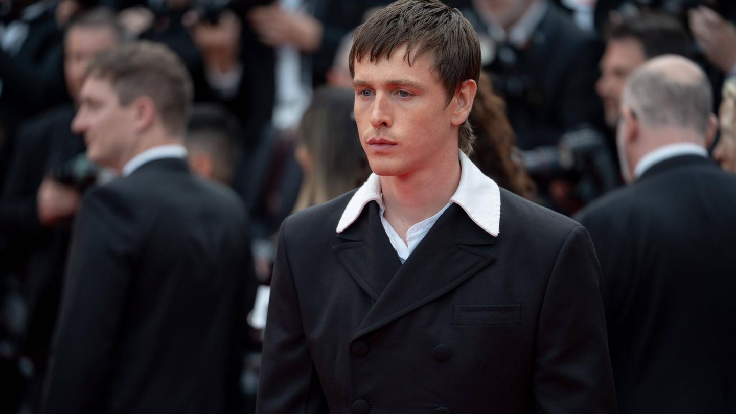 Schauspieler Harris Dickinson in Cannes