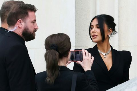 Kim Kardashian beim Eintreffen am Gericht