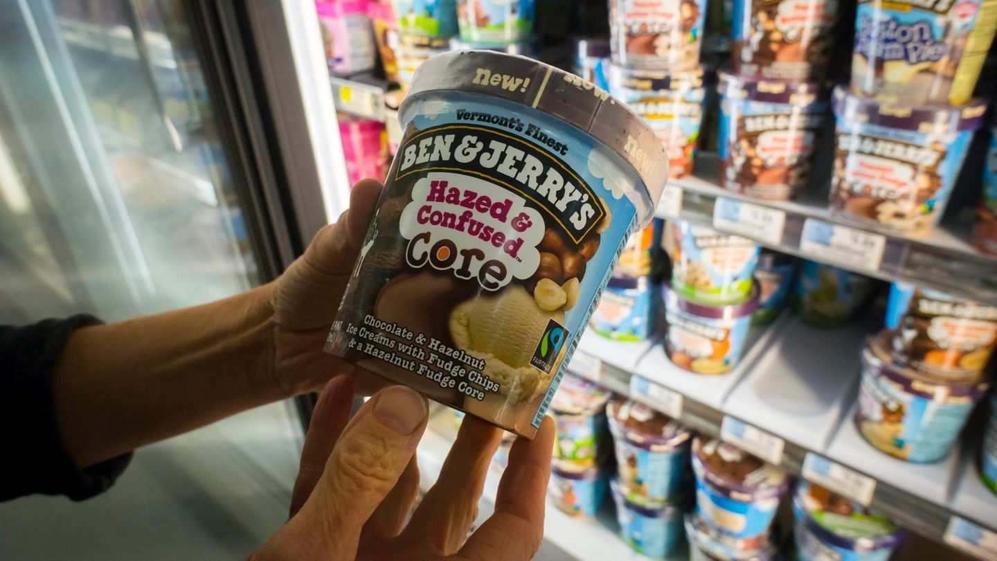 iPhone Ben & Jerry's Eiscreme
