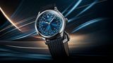 Worldtimer in Blau von Frederic Constant