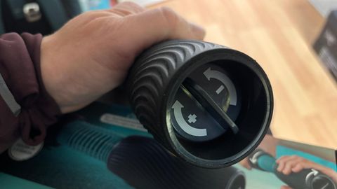 Close-up of reflexit spring replacement