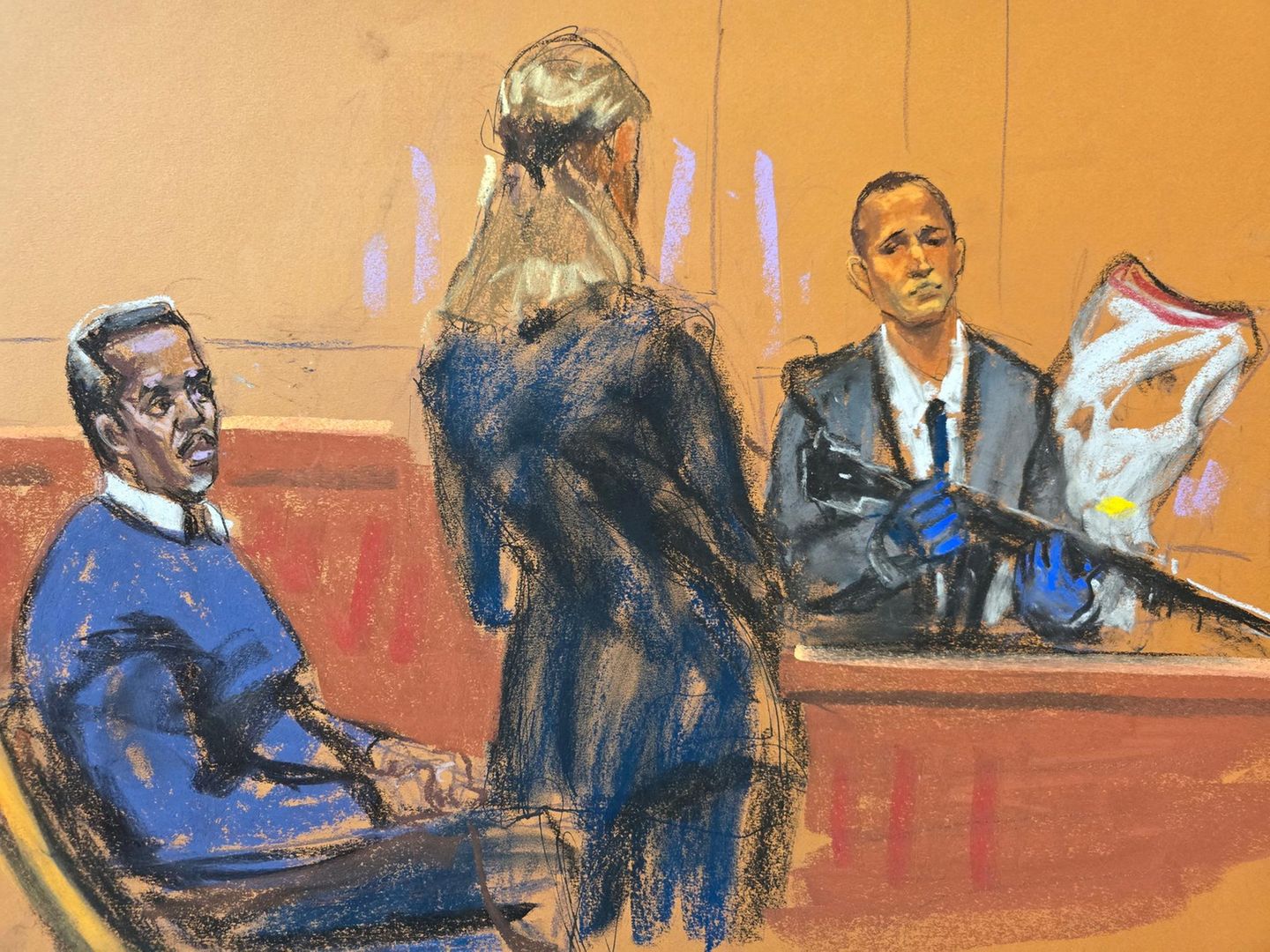 Sean "Diddy" Combs vor Gericht Sean "Diddy" Combs vor Gericht