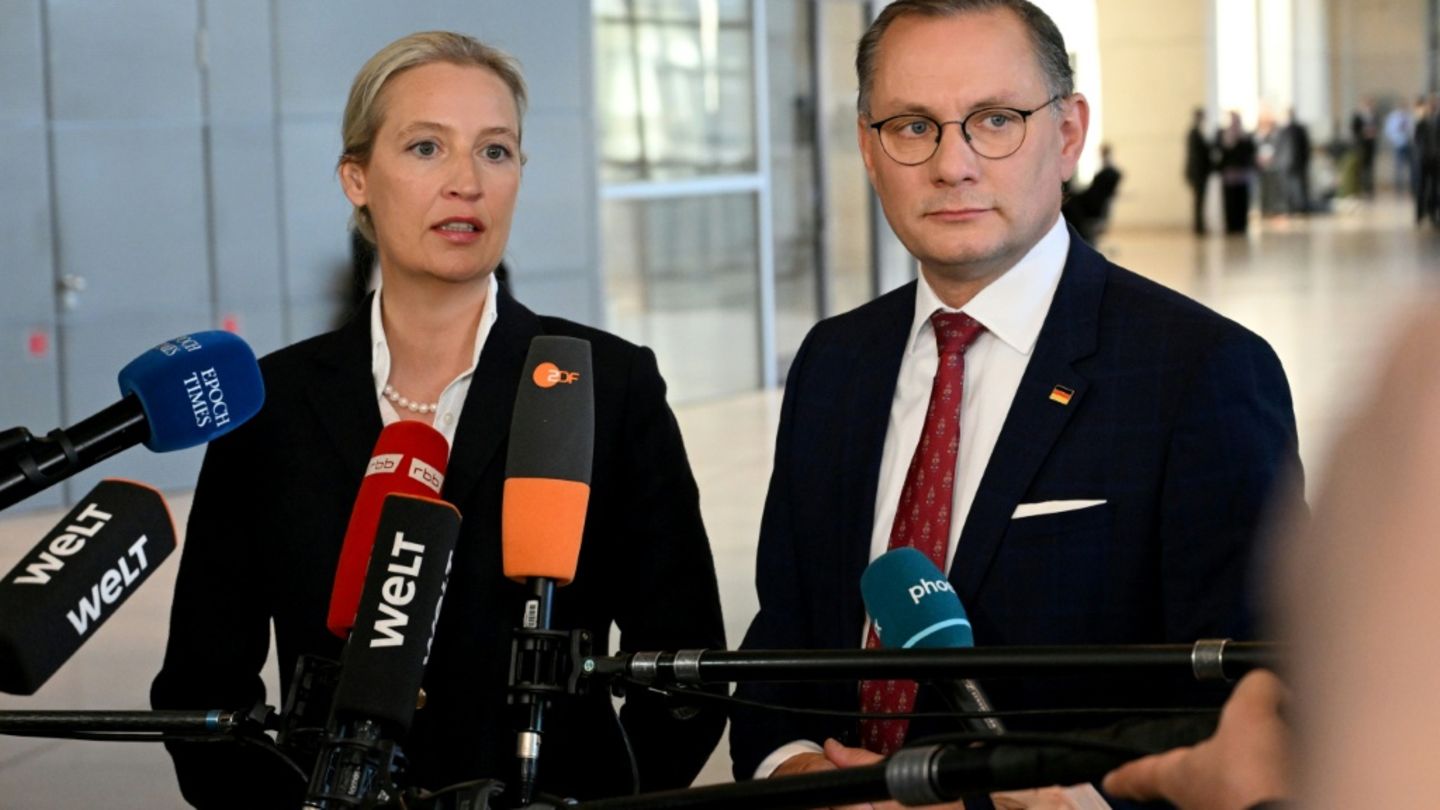 Weidel und Chrupalla