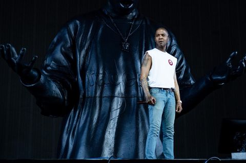 Kid Cudi, 2024, auf der Bühne