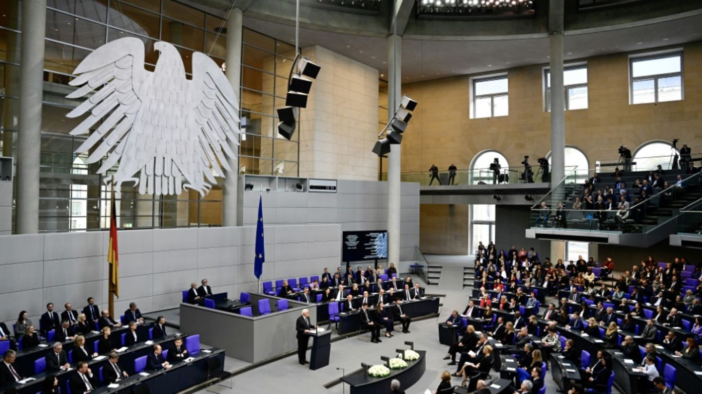 Plenum des Bundestags