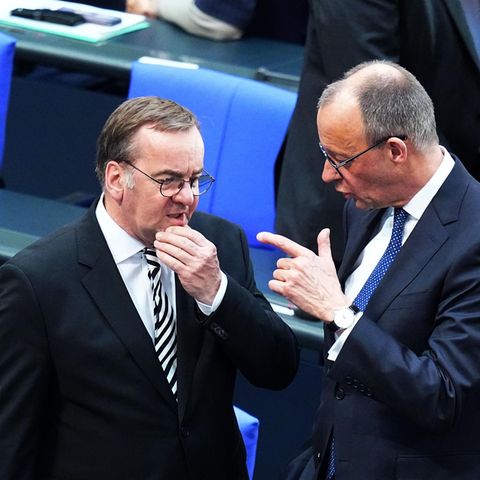 Friedrich Merz and Boris Pistorius