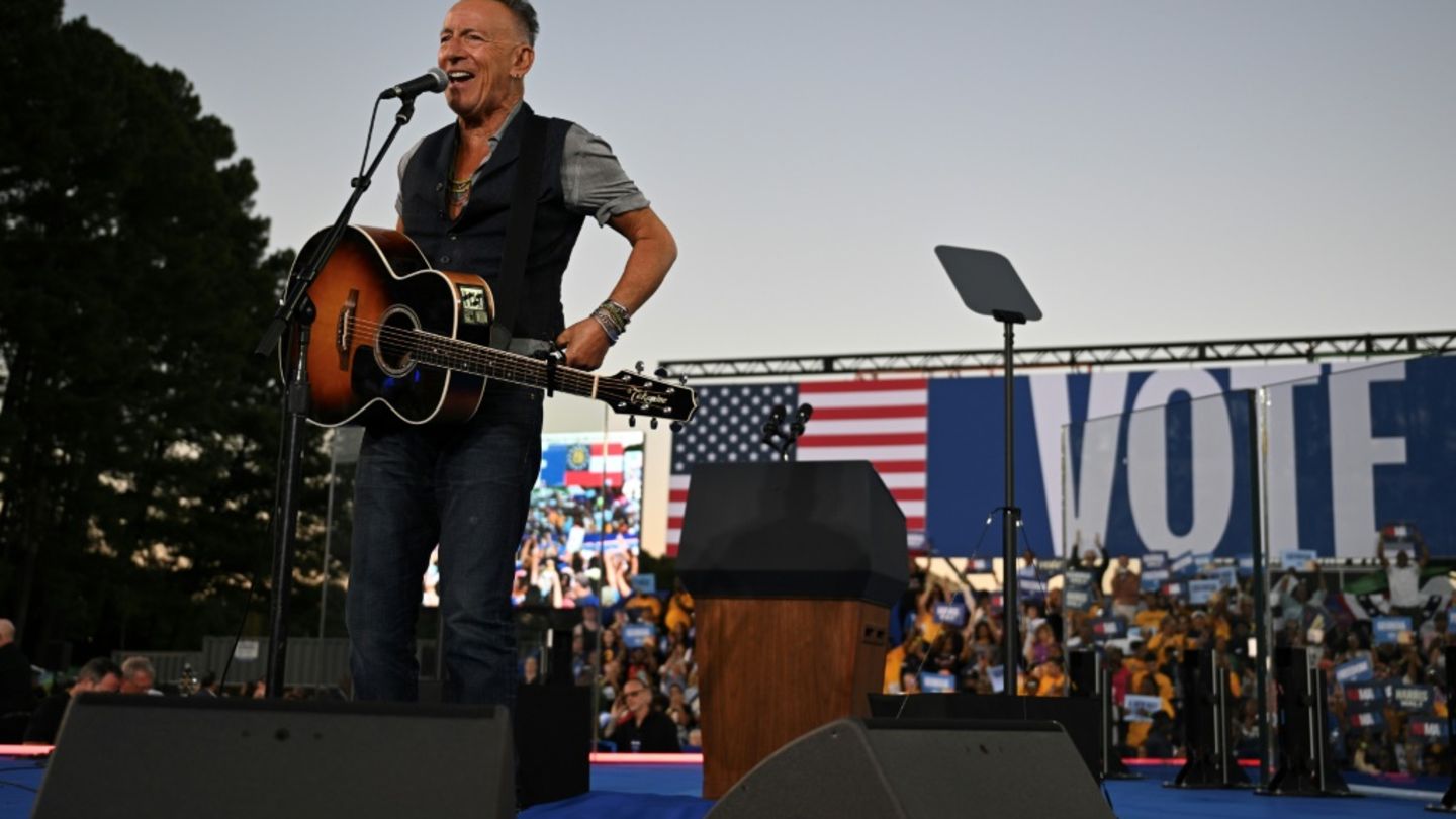 US-Rockstar Bruce Springsteen
