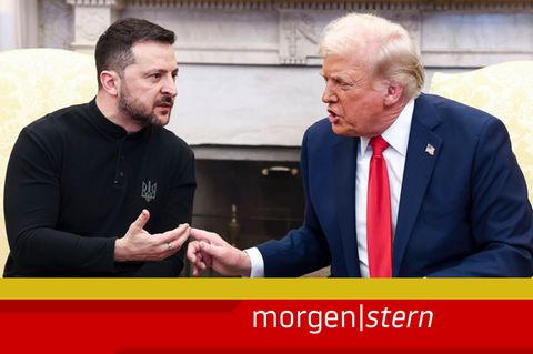 Wolodymyr Selenskyj im Oval Office bei seinem Besuch bei Donald Trump