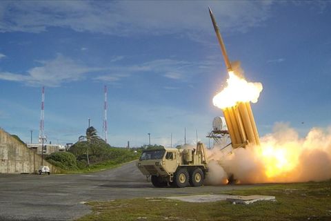 Anders als das moderne THAAD-System wird der Golden Dome von Weltall aus operieren