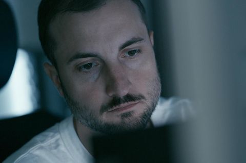 stern-Reporter Matthias Bolsinger bei der Recherche