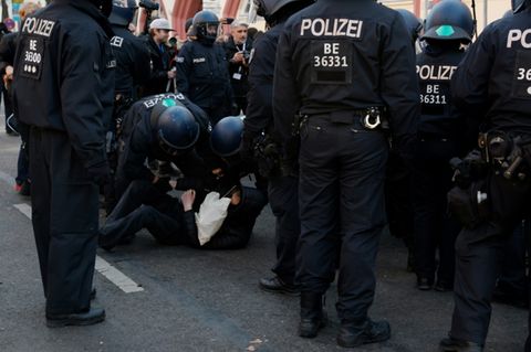 Polizei im Einsatz