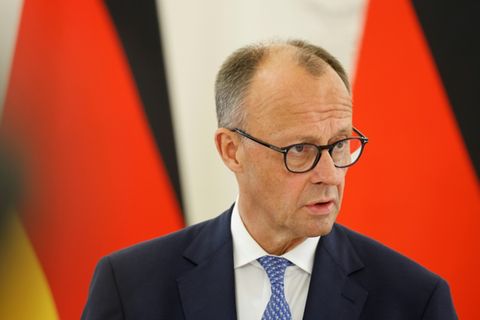 Bundeskanzler Friedrich Merz in Vilnius
