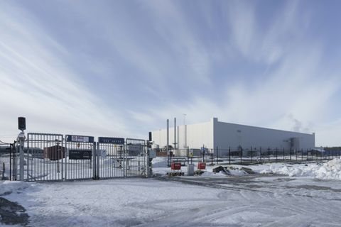 Northvolt-Fabrik in Skelleftea