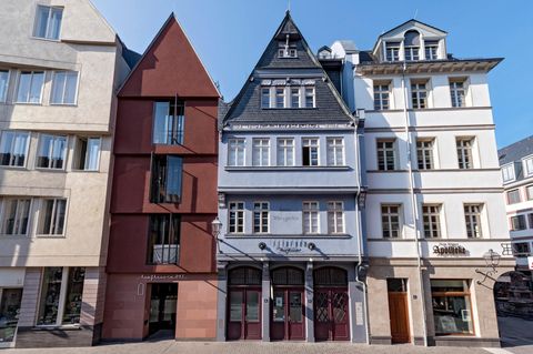 Häuser in der neuen Altstadt von Frankfurt