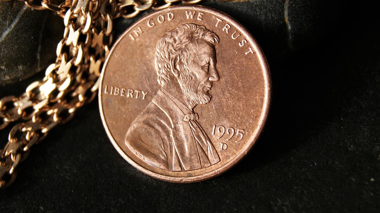 Bargeld: Die 1-Cent-Münze mit Präsident Lincoln