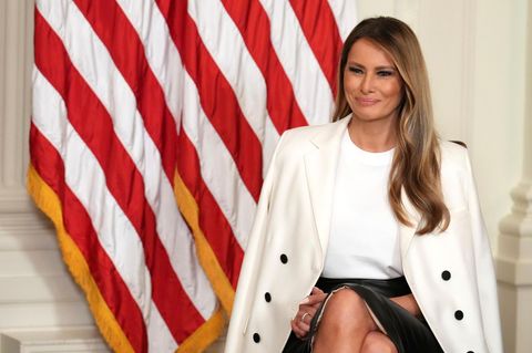"Lasst die Zukunft des Verlagswesens beginnen", sagte Melanie Trump bei der Verkündigung ihres KI-Projektes