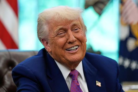 Donald Trump vor wenigen Tagen im Oval Office des Weißen Hauses