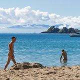 Little Palm Beach, Waiheke Island, Neuseeland