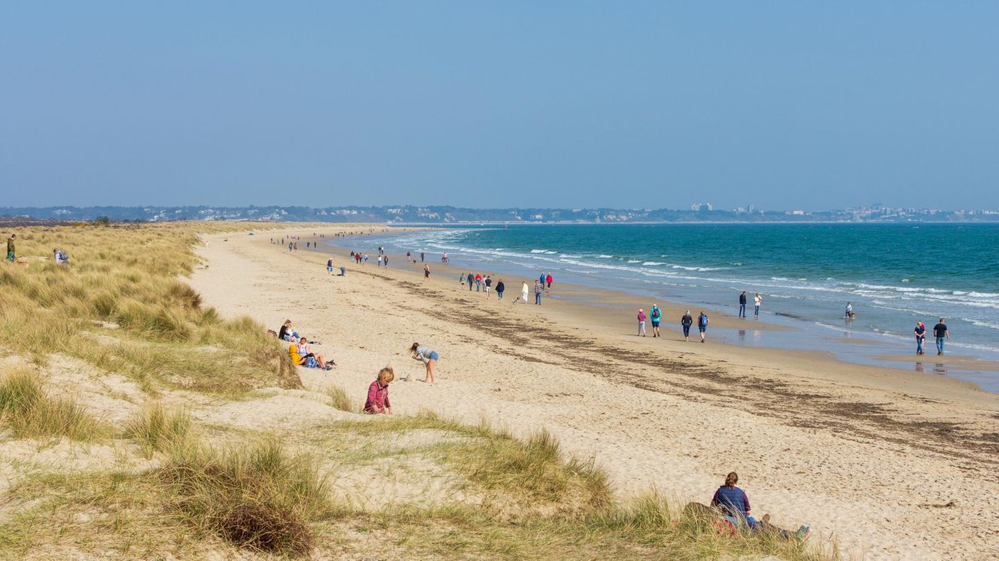 FKK-Strand Studland Bay, England