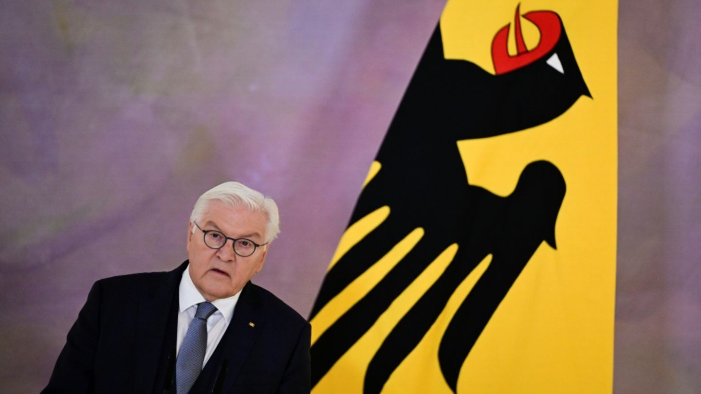Steinmeier in Schloss Bellevue