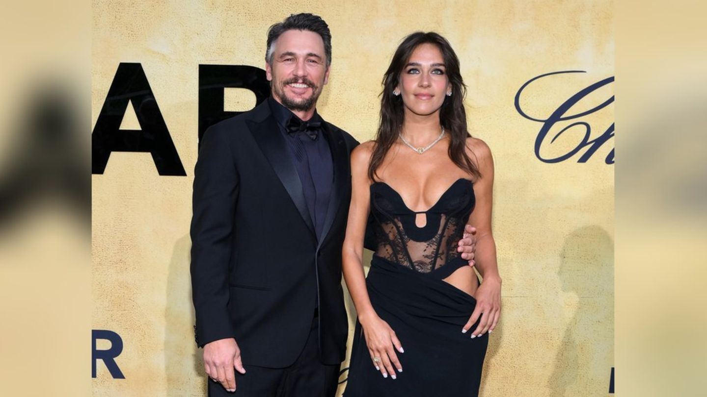 James Franco and Izabel Pakzad: Radiant couple appearance at Amfar-Gala