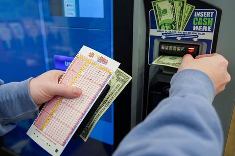 Lottoautomat in den USA