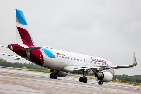 Eine Eurowings-Maschine