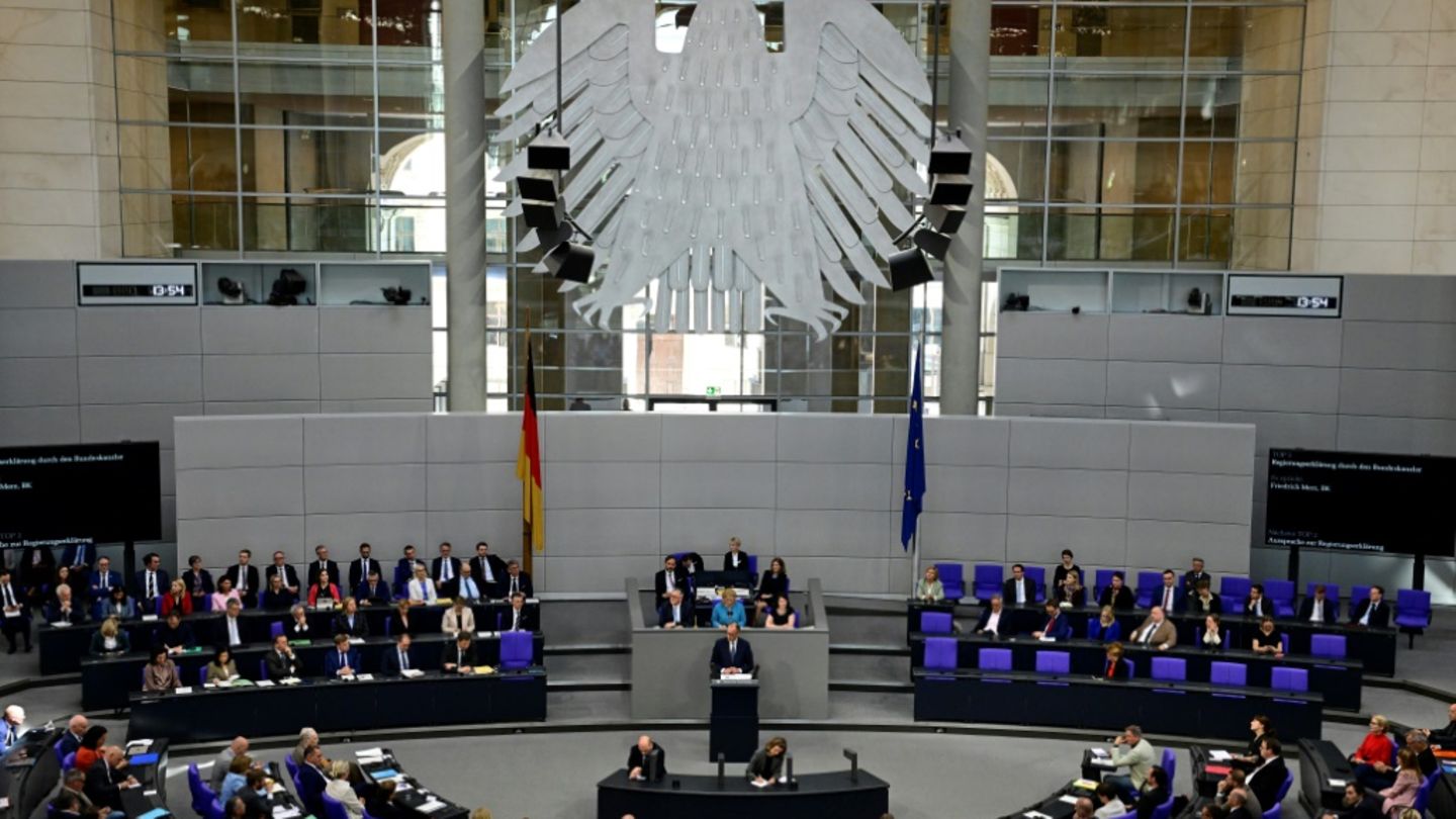 Plenum des Bundestags