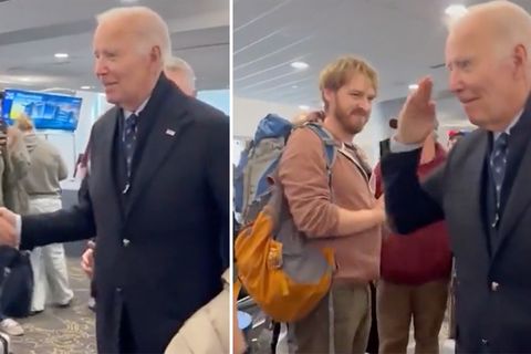 Emotionale Szene: Joe Biden zeigt sich erstmals nach Krebsdiagnose öffentlich