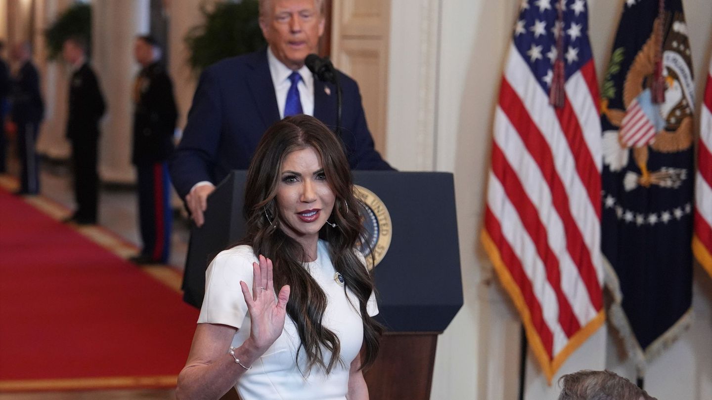 Kristi Noem and Co.: The Maga look of the Trump women: when style becomes political