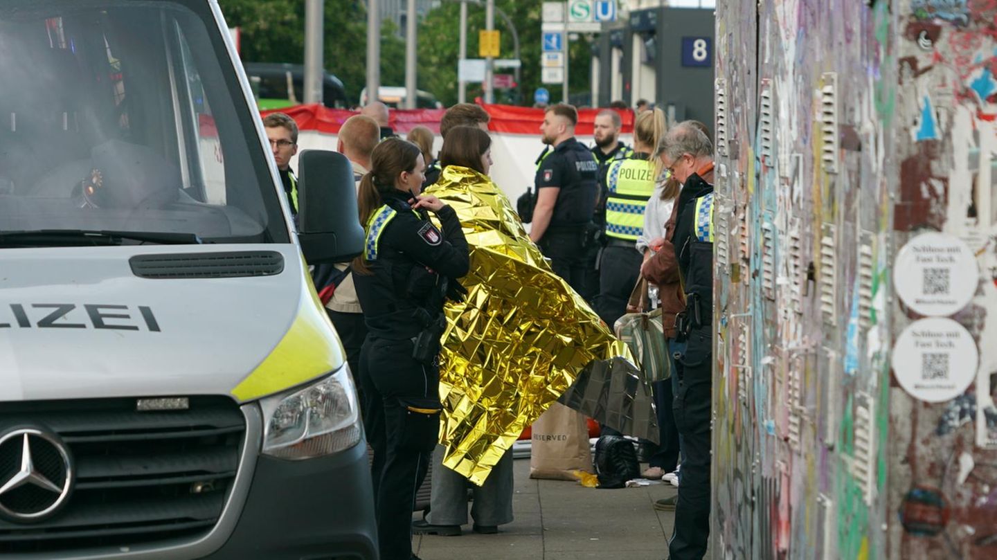 Knife attack: Anyone who stopped the perpetrator at Hamburg Central Station