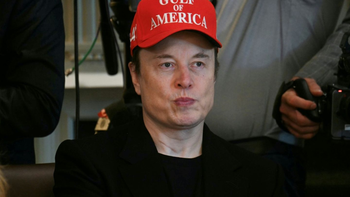 Elon Musk Ende April im Weißen Haus