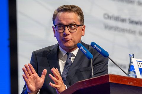 Carsten Linnemann auf dem Wirtschaftstag 2025 in Berlin