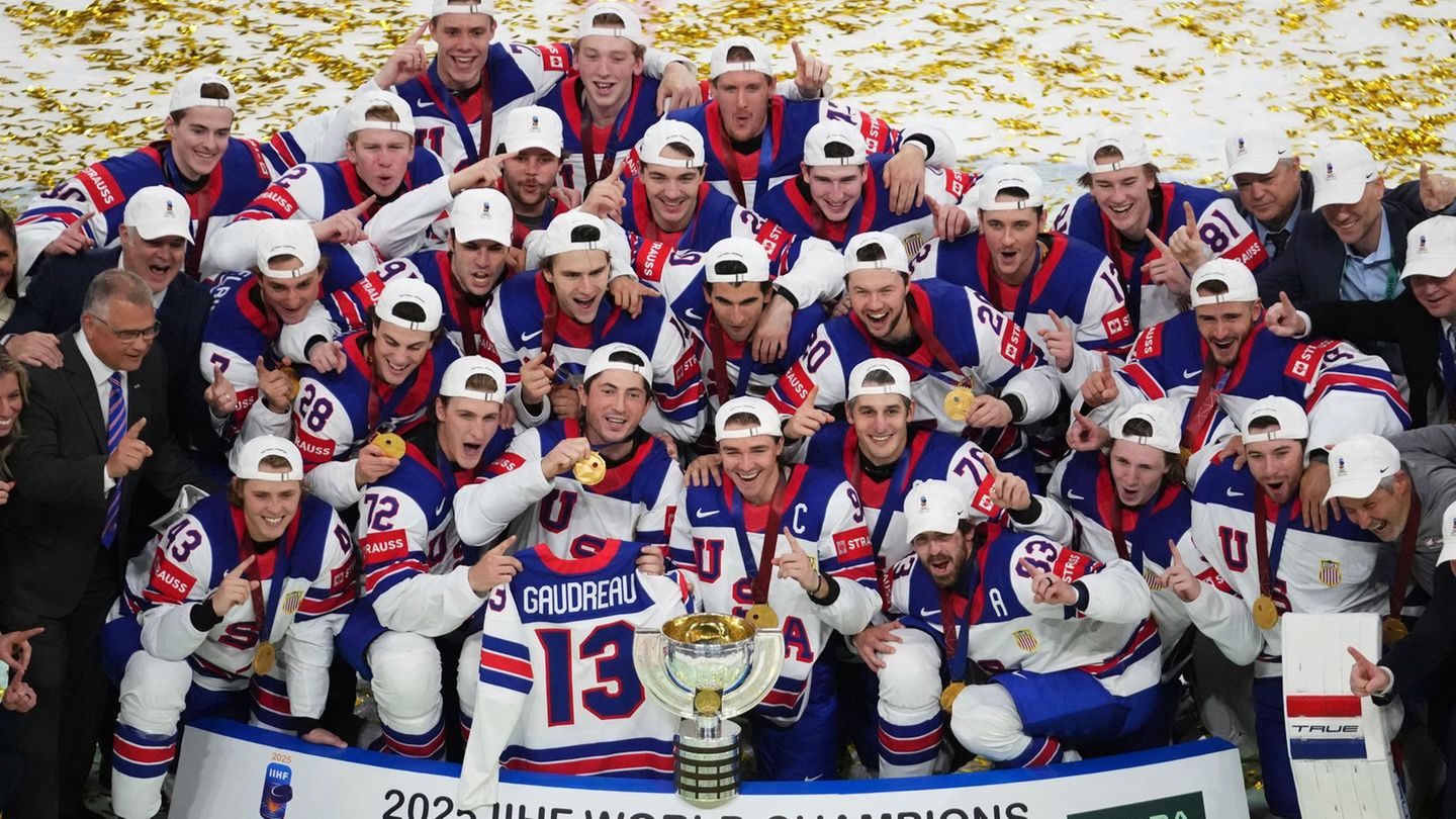 USA nach Verlängerungs-Krimi Eishockey-Weltmeister USA nach Verlängerungs-Krimi Eishockey-Weltmeister