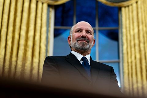 Howard Lutnick im Oval Office, Washington