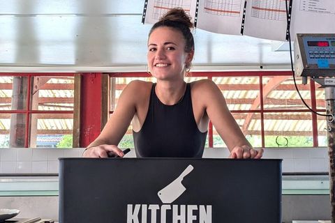 Clara Hunger arbeitete bis kürzlich bei Max Strohe im "Tulus Lotrek" und hat sich jetzt mit einer Weinbar in Hamburg selbständig gemacht